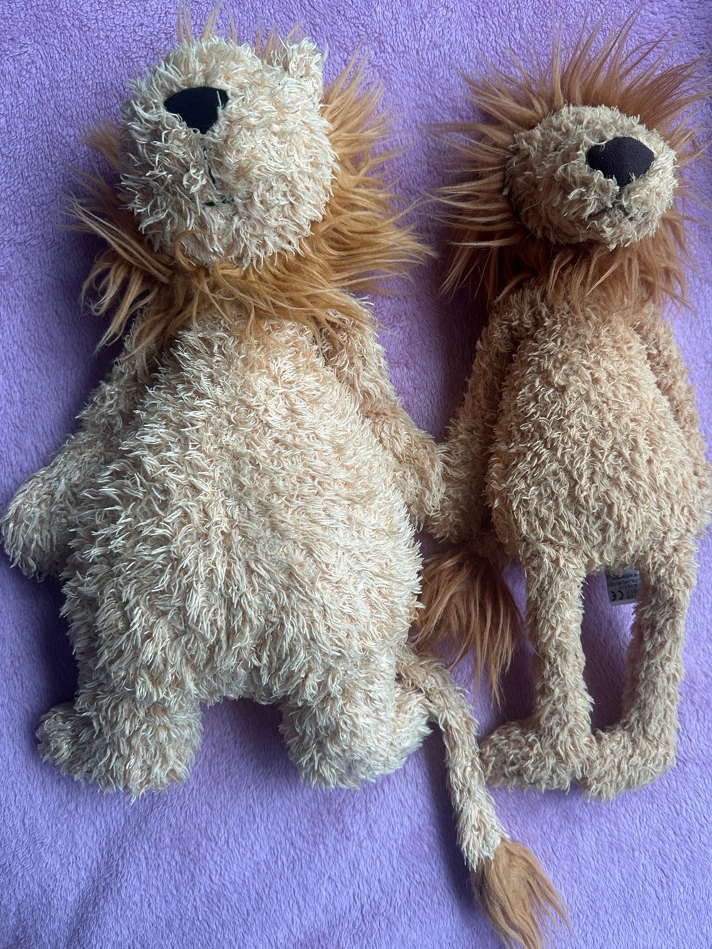 Jellycat Junglie Bunglie Plush Lion Duo